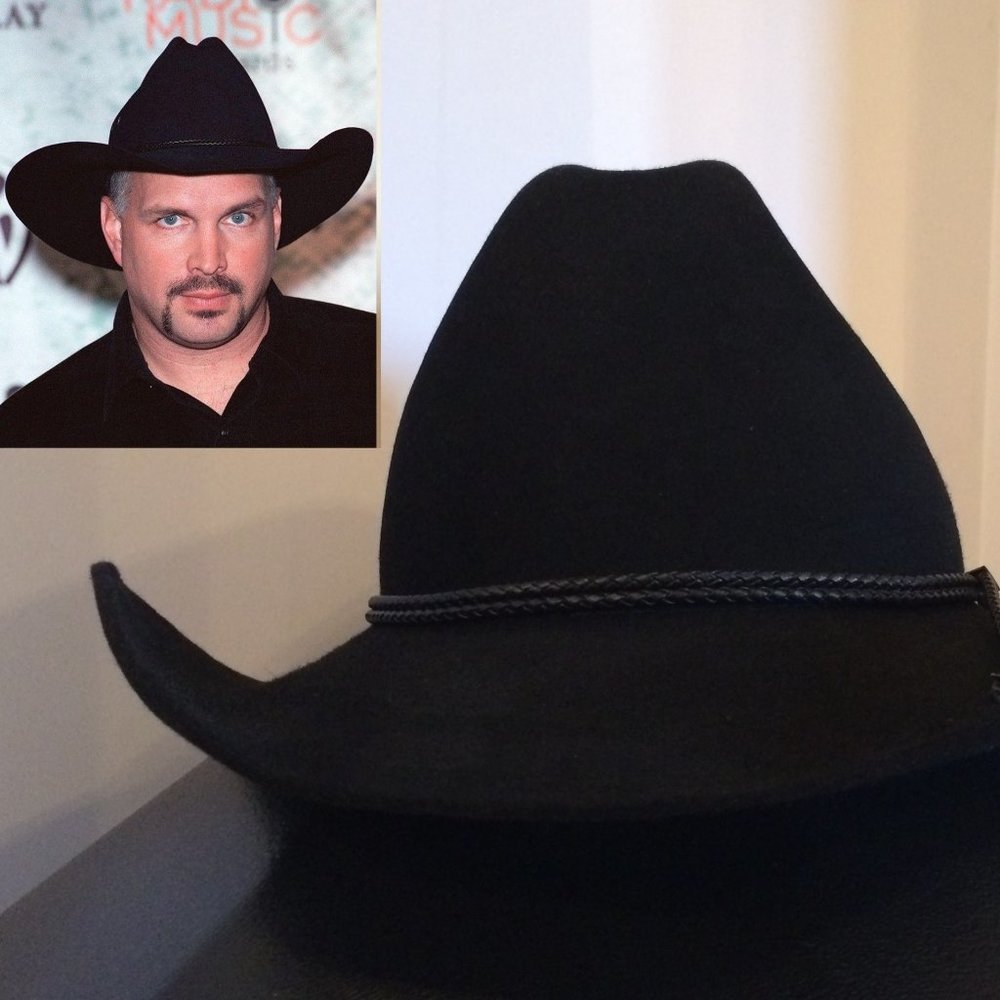 Stetson 5X Beaver Cowboy Hat -Worn By Garth Brooks Size 7-1/4